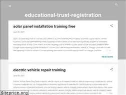 Sites similar to educational-trust-registrations.blogspot.com