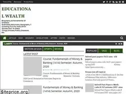 Sites similar to educational-wealth.blogspot.com