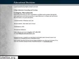 Sites similar to educationaldecisions.com