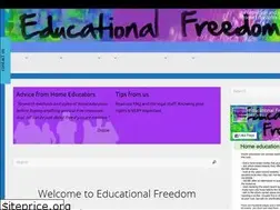 Sites similar to educationalfreedom.org.uk