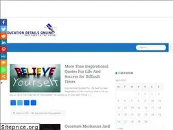 Sites similar to educationdetailsonline.com