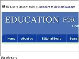 Sites similar to educationforhealth.net