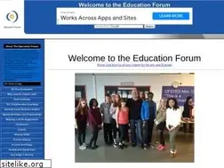 Sites similar to educationforum.co.uk