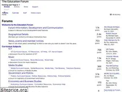 Sites similar to educationforum.ipbhost.com