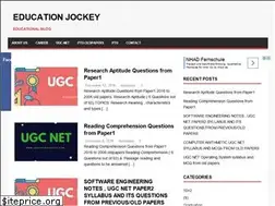 Sites similar to educationjockey.com