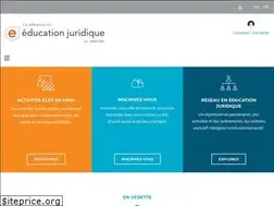 Sites similar to educationjuridique.ca