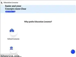 Sites similar to educationlessons.co.in