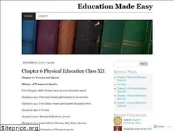 Sites similar to educationmadeeasy.wordpress.com