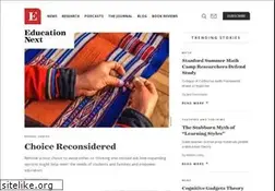 Sites similar to educationnext.org