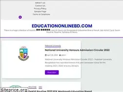 Sites similar to educationonlinebd.com