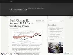 Sites similar to educationrealist.wordpress.com