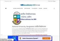 Sites similar to educationsinbd.com