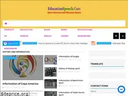 Sites similar to educationspeech.com