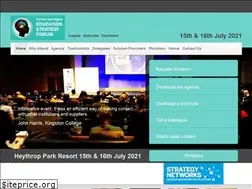 Sites similar to educationstrategyforum.com