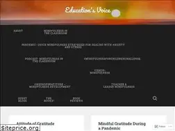 Sites similar to educationsvoice.wordpress.com