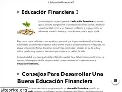 Sites similar to edufinanzas.com