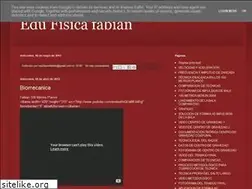 Sites similar to edufisicafabian.blogspot.com