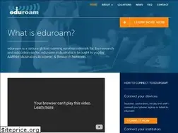 Sites similar to eduroam.edu.au