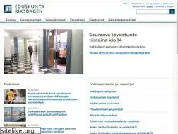 Sites similar to eduskunta.fi