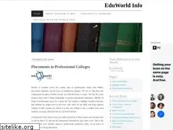 Sites similar to eduworldinfo.wordpress.com