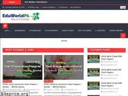 Sites similar to eduworldpk.com