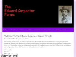 Sites similar to edwardcarpenterforum.org