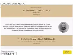 Sites similar to edwardlearsmusic.com