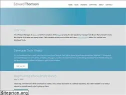 Sites similar to edwardthomson.com