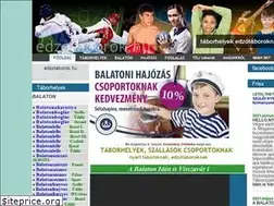 Sites similar to edzotaborok.hu