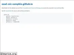 Sites similar to eead-csic-compbio.github.io