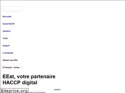 Sites similar to eeat-haccp.io