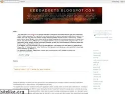 Sites similar to eeegadgets.blogspot.com