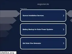 Sites similar to eegsolar.de