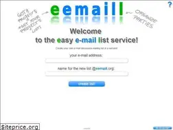 Sites similar to eemaill.org