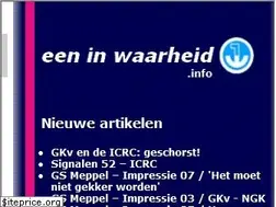 Sites similar to eeninwaarheid.info