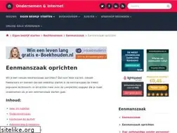 Sites similar to eenmanszaakoprichten.nl
