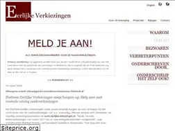 Sites similar to eerlijkeverkiezingen.nl