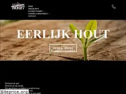 Sites similar to eerlijkhout.nl