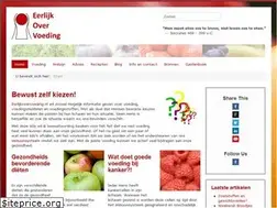 Sites similar to eerlijkovervoeding.nl