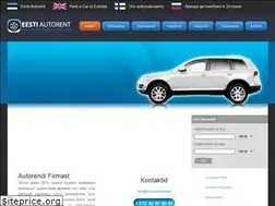 Sites similar to eestiautorent.ee