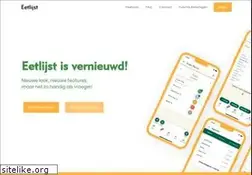 Sites similar to eetlijst.nl