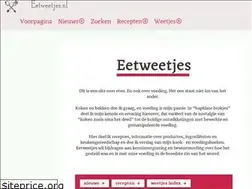 Sites similar to eetweetjes.nl