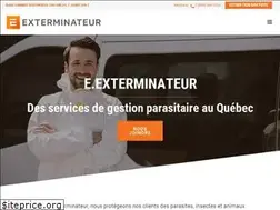 Sites similar to eexterminateur.ca
