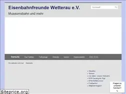 Sites similar to ef-wetterau.de