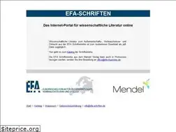 Sites similar to efa-schriften.de