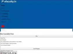 Sites similar to efaculty.in