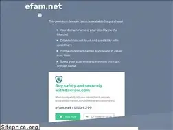 Sites similar to efam.net