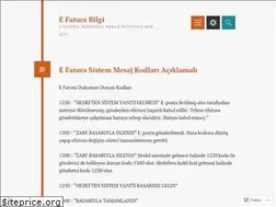 Sites similar to efaturabilgi.wordpress.com