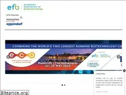 Sites similar to efbiotechnology.org