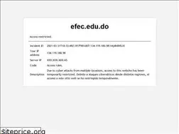 Sites similar to efec.edu.do